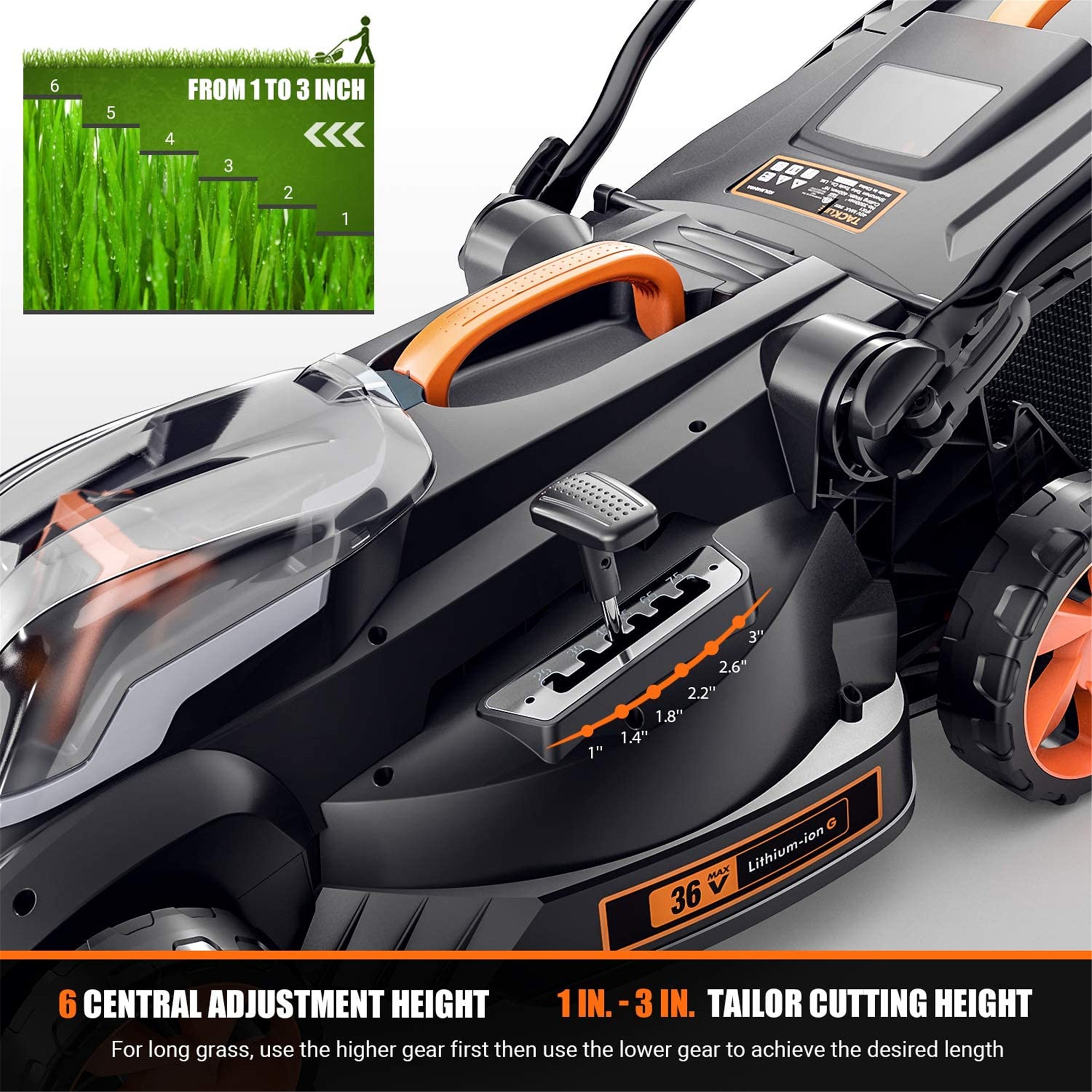 Tacklife mower hot sale